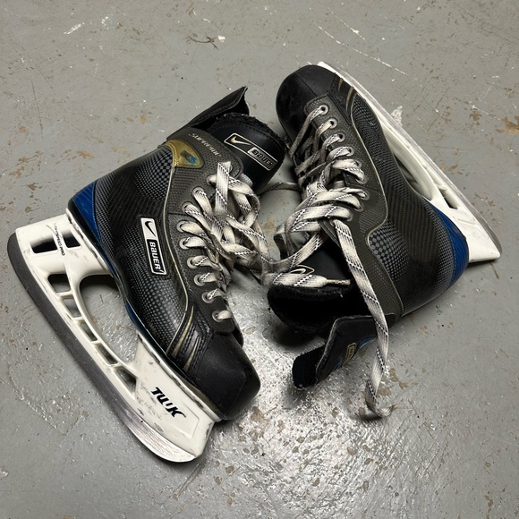 (USED) Nike Bauer Supreme One35 Hockey Skates Size 9 - Picture 3 of 3